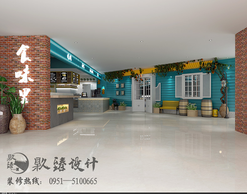 銀川酒店賓館裝裝修|銀川餐廳裝修