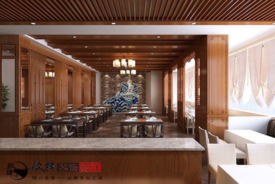 銀川酒店賓館裝裝修|銀川餐廳裝修