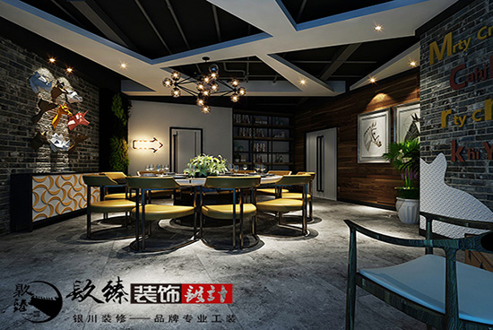 銀川酒店賓館裝裝修|銀川餐廳裝修