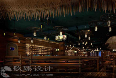 銀川燒烤店裝修設(shè)計(jì)|镹臻裝飾