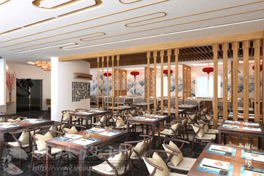 中衛(wèi)餐廳裝修設(shè)計(jì)|镹臻裝飾