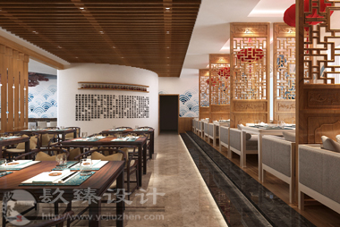 中衛(wèi)餐廳裝修設(shè)計(jì)|镹臻裝飾
