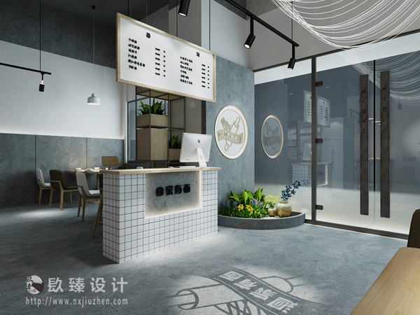 銀川奶茶店裝修設(shè)計(jì)|镹臻裝飾