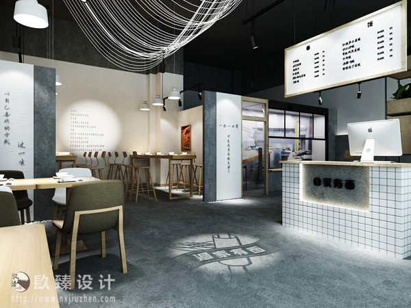 銀川奶茶店裝修設(shè)計(jì)|镹臻裝飾
