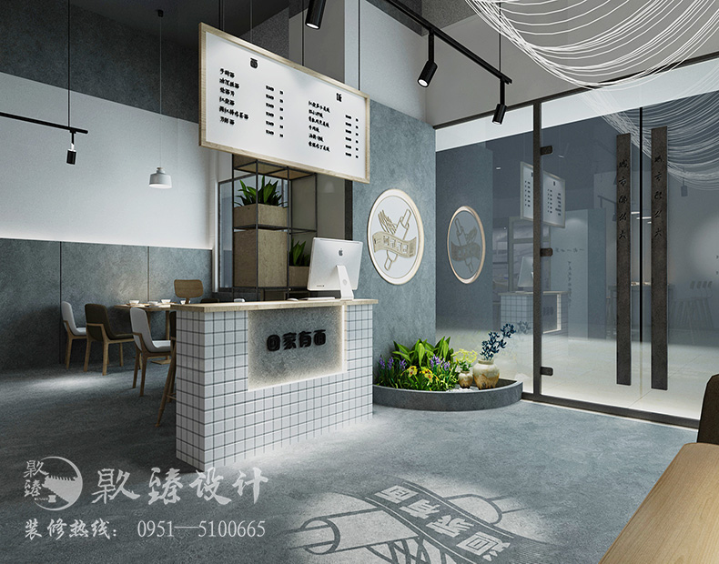 銀川店面裝修設(shè)計(jì)|镹臻裝飾|回家有面面館設(shè)計(jì)案例賞析