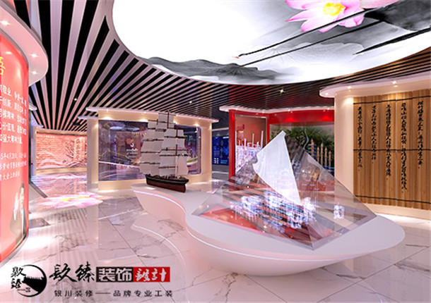 銀川展廳裝修效果圖|镹臻裝飾|銀川展廳裝修設(shè)計(jì)