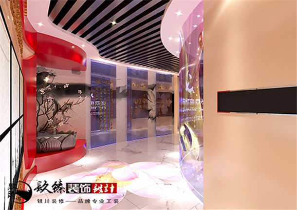 銀川展廳裝修效果圖|镹臻裝飾|銀川展廳裝修設(shè)計(jì)