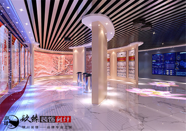 銀川展廳裝修效果圖|镹臻裝飾|銀川展廳裝修設(shè)計(jì)