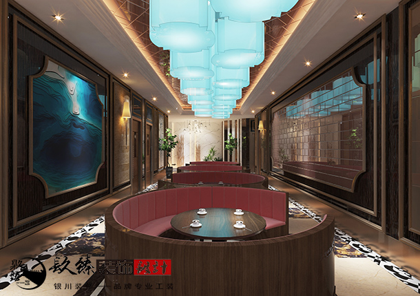 銀川燒烤店裝修|燒烤店裝修設計|镹臻裝飾