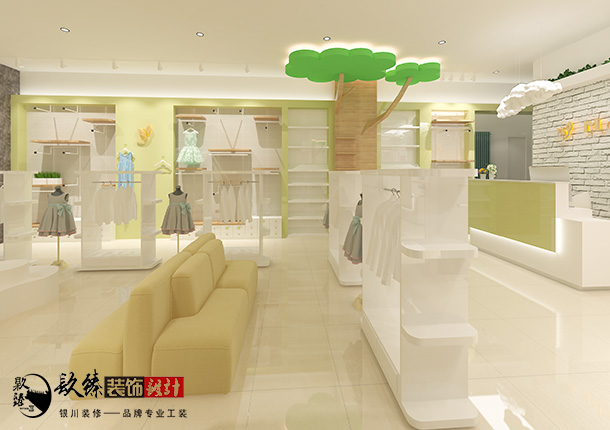 銀川服裝店裝修|銀川服裝店裝修設(shè)計|镹臻裝飾