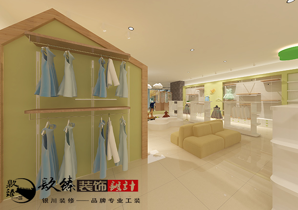 銀川服裝店裝修|銀川服裝店裝修設(shè)計|镹臻裝飾