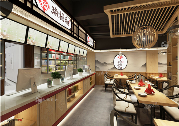 銀川餐廳裝修|銀川餐廳裝修設(shè)計|镹臻設(shè)計