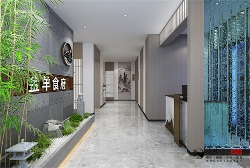 銀川中餐廳裝修設(shè)計效果圖|镹臻設(shè)計