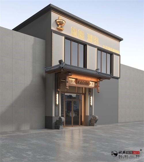 銀川火鍋店裝修設(shè)計(jì)效果圖|镹臻設(shè)計(jì)