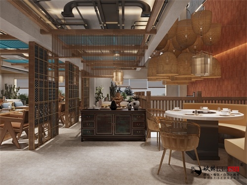 銀川火鍋店裝修設(shè)計(jì)效果圖|镹臻設(shè)計(jì)